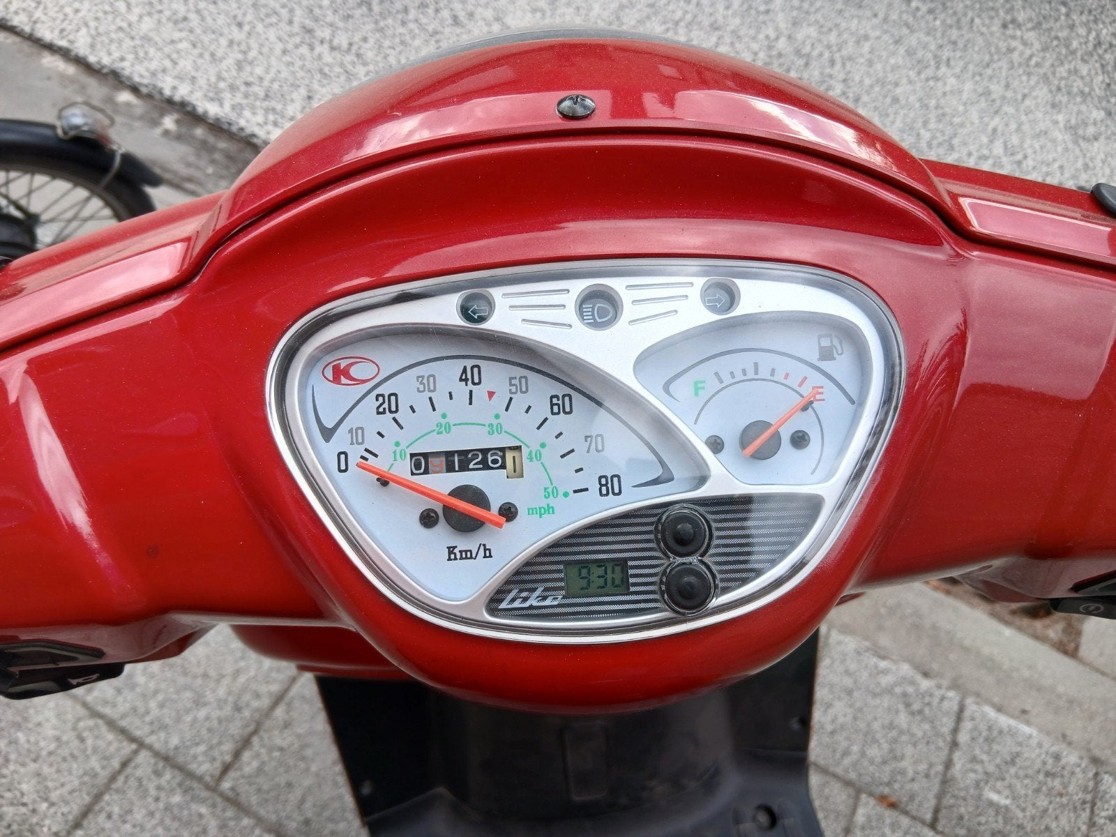 kymco scooter like 50, Fietsen en Brommers, Ophalen, 49 cc, Like, Benzine