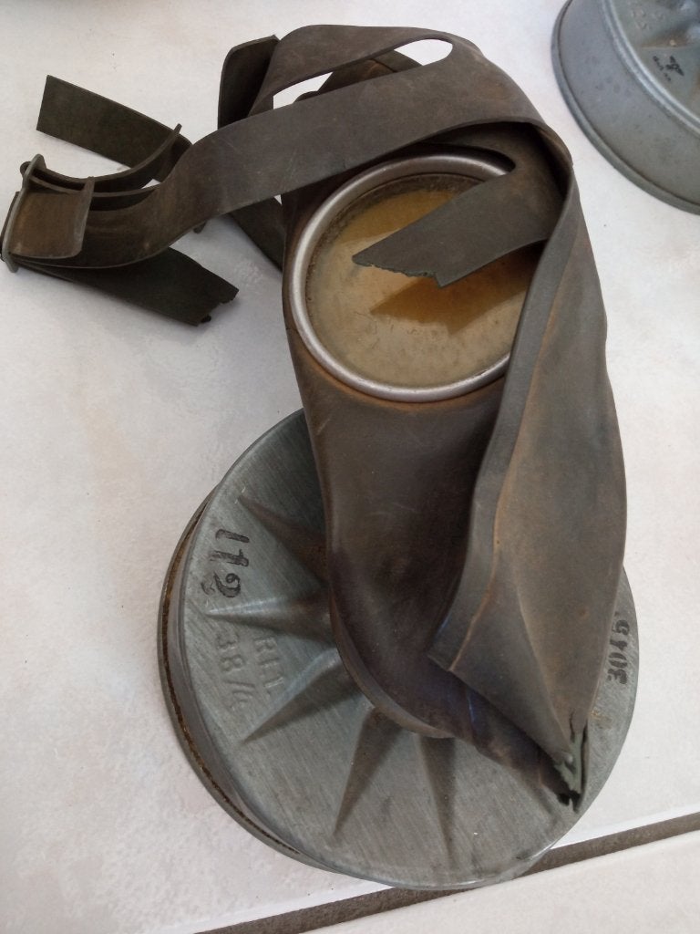 Militaria gasmasker uit de Tweede Wereldoorlog, Verzamelen, Verzenden, Landmacht, Overige typen