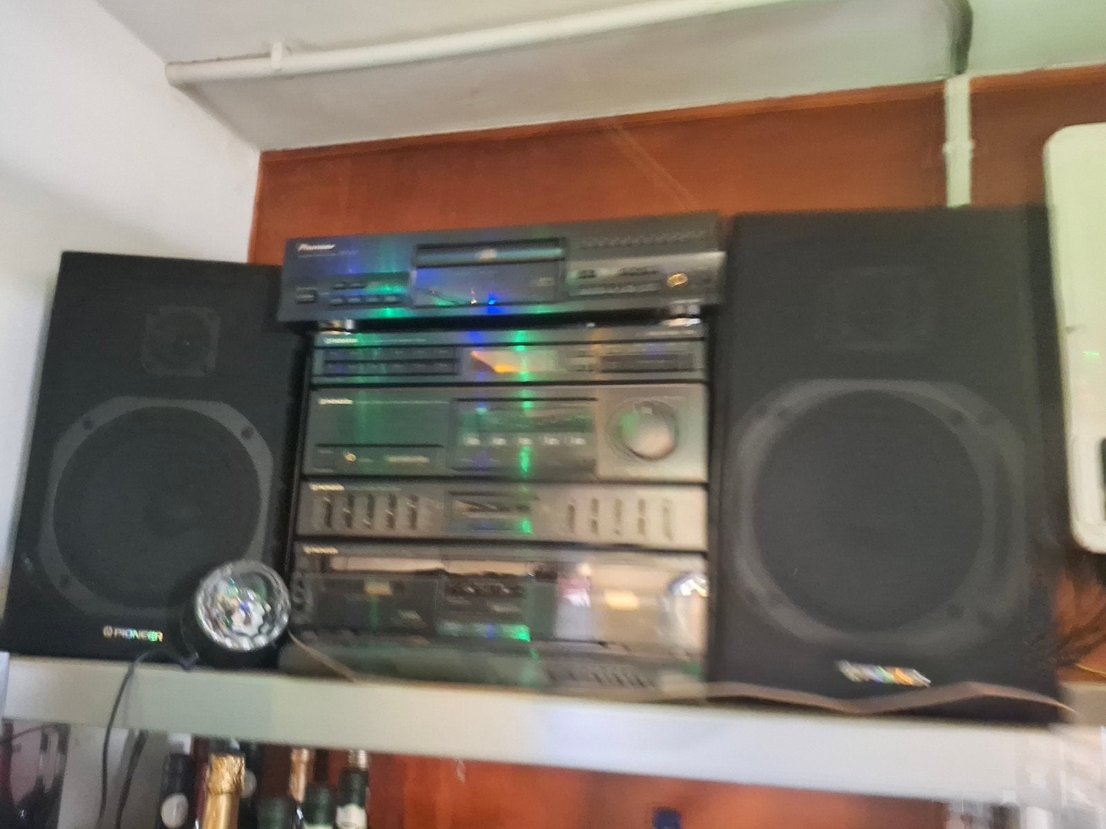 Stereo + cd speler Pioneer, Ophalen
