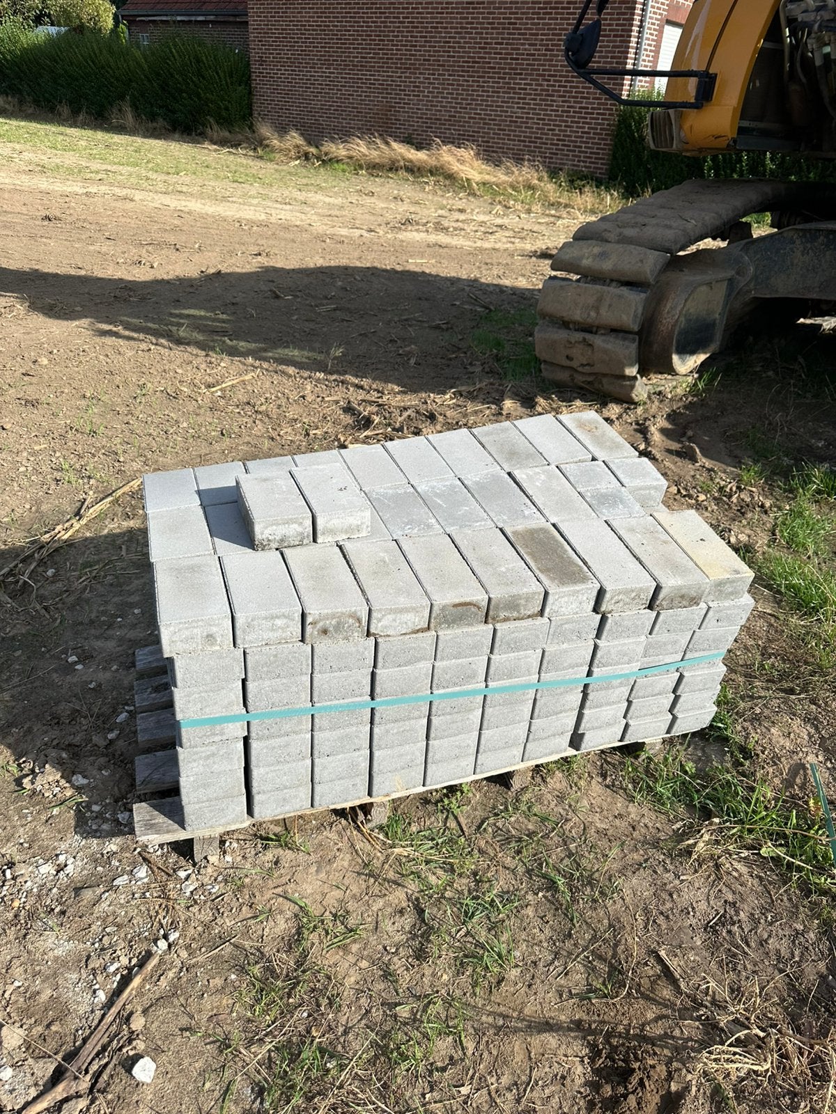 Nieuw Benor beton klinkers grijs, Enlèvement ou Envoi, Comme neuf, Béton