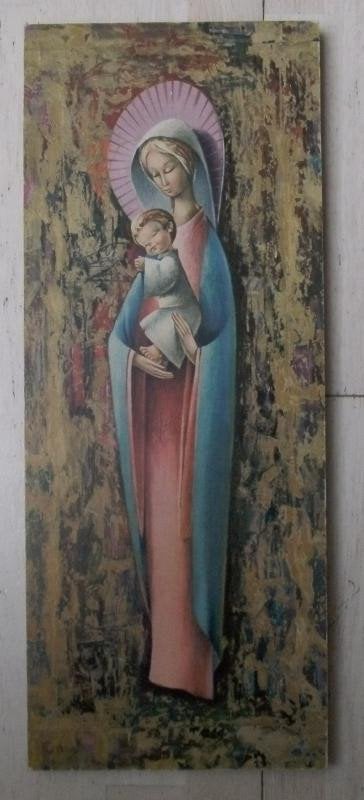 plankje Madonna met Kind, Verzamelen, Verzenden