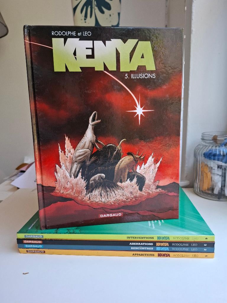KENYA LEO TOMES 1 à 5 SERIE COMPLETE TBE TOUS EO!, Boeken, Stripverhalen, Complete serie of reeks, Ophalen of Verzenden, Zo goed als nieuw