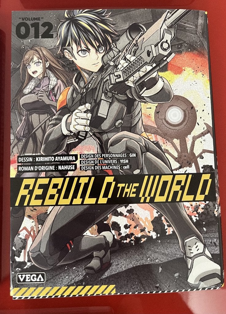 "Rebuild the world". 8 manga. Ayamura & Nahuse. VEGA. Nieuw., Meerdere comics, Ophalen of Verzenden, Nieuw, Japan (Manga)