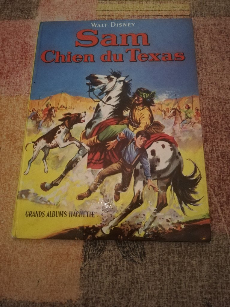 livre de Sam Chien du Texas, Enlèvement, Utilisé, Walt Disney