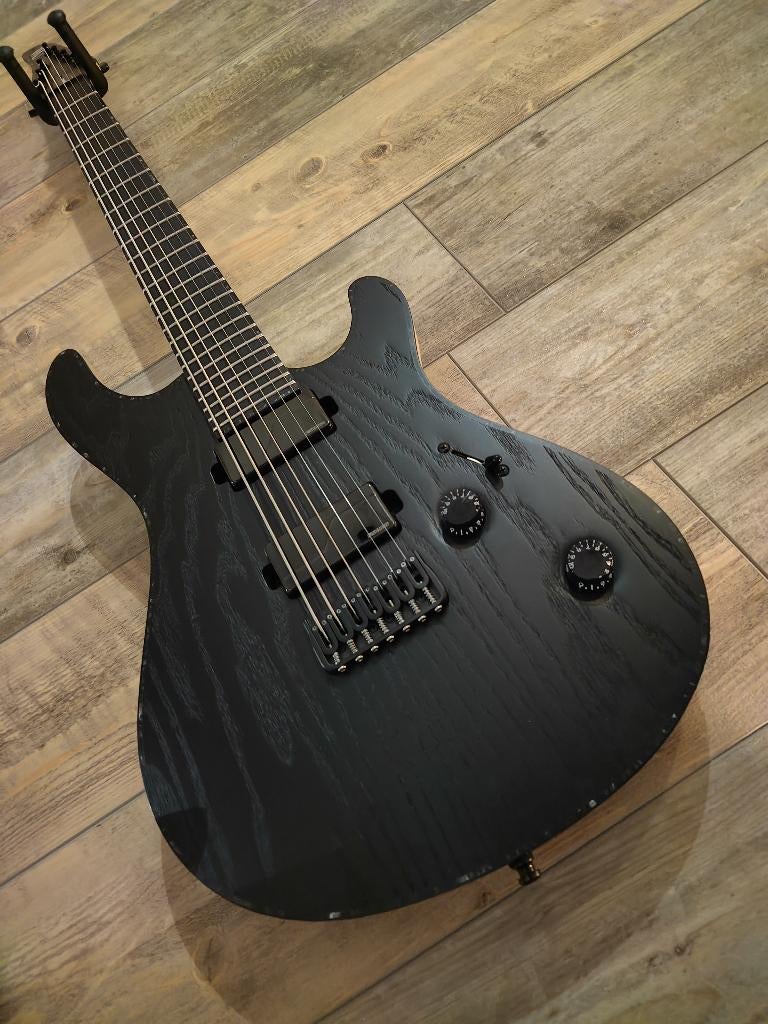 Mayones regius 7, Ophalen, Zo goed als nieuw, Solid body, Overige merken