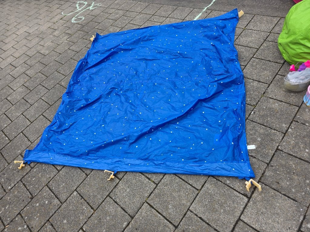 IKEA hemelsblauwe bedtent, Kinderen en Baby's, Ophalen, Nieuw, Hoogslaper of Stapelbed