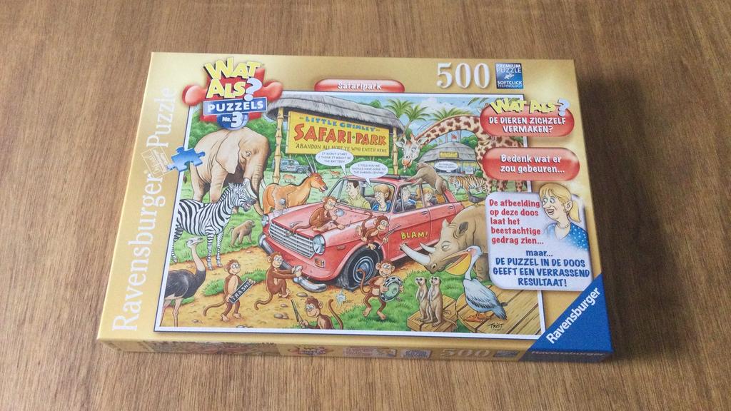 Puzzel Safari, Enlèvement, Plus de 50 pièces, Comme neuf, 6 ans ou plus