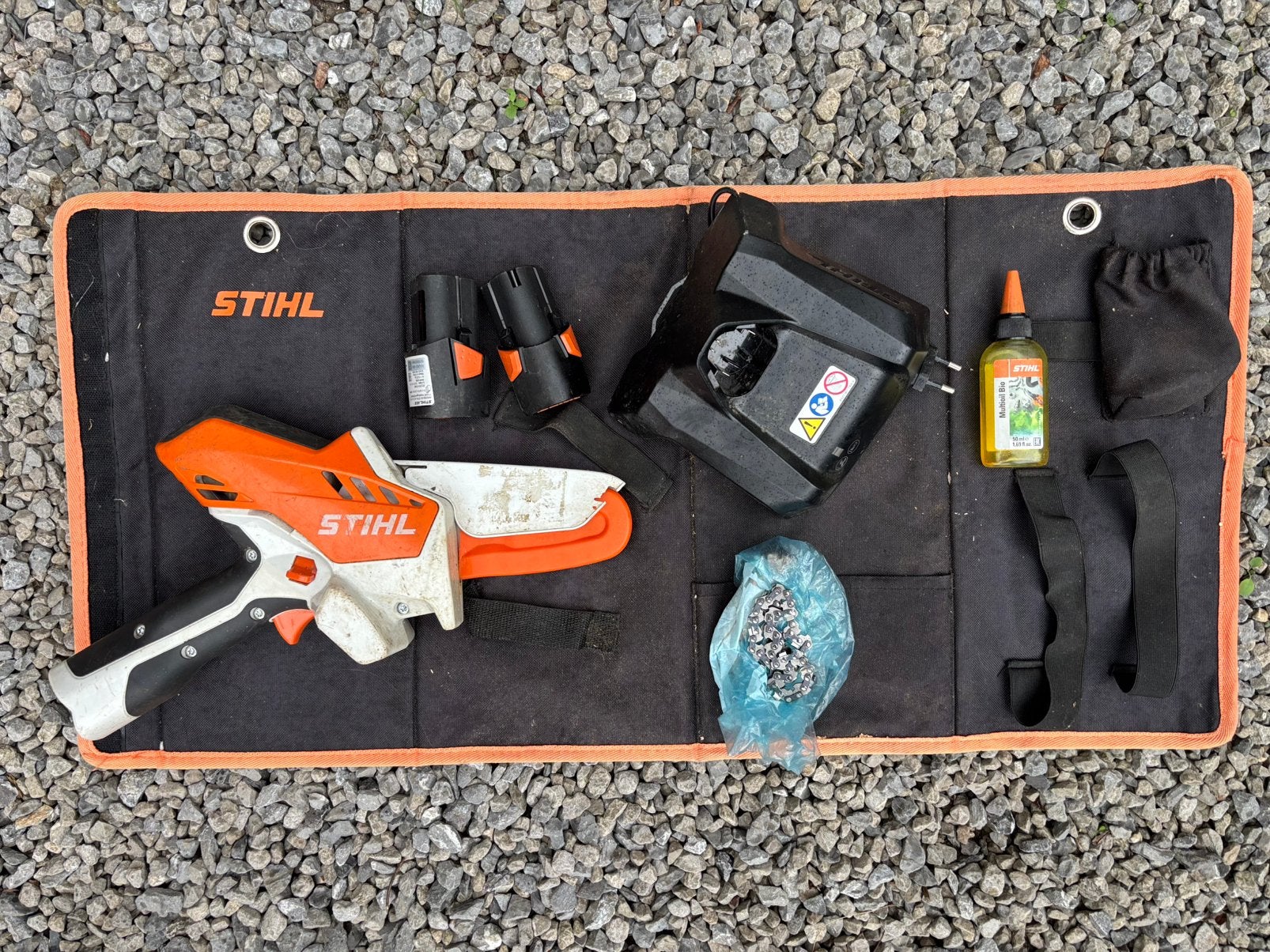 Stihl GTA 26 mini tronçonneuse, Jardin & Terrasse, Enlèvement, Utilisé