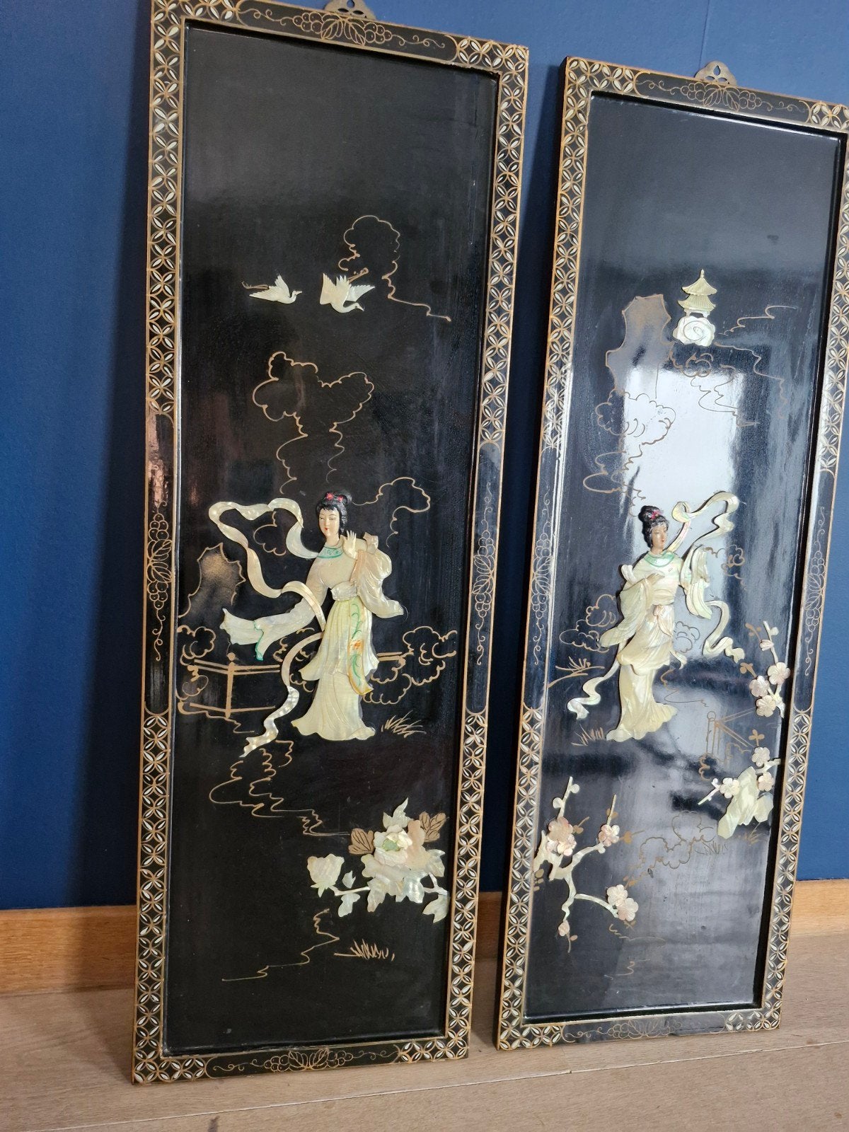 Vintage Japanse panelen, Enlèvement
