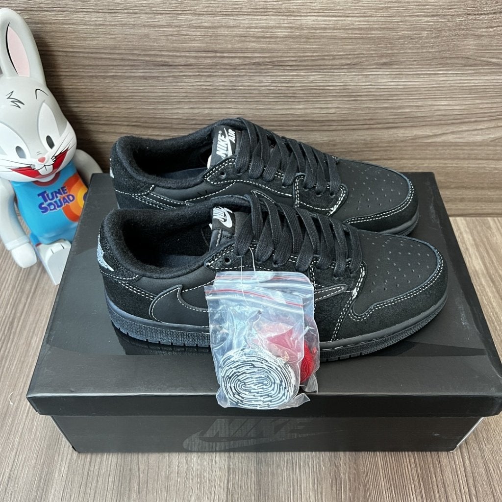 Nike Air Jordan 1 Low Travis Scott Black Phantom, Envoi, Neuf, Autres couleurs, Baskets