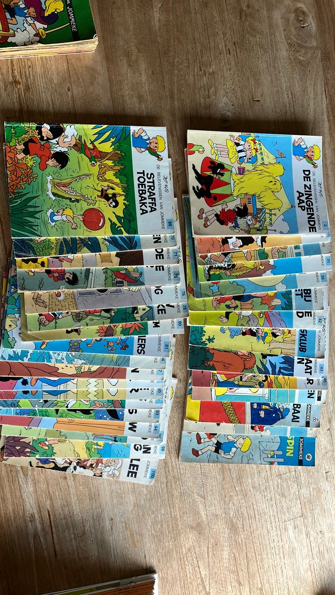 Strips jommeke, Meerdere comics, Ophalen of Verzenden, Gelezen