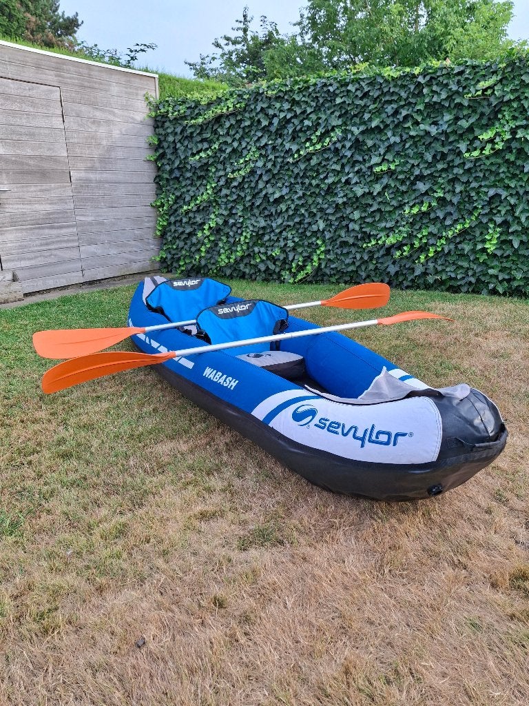 sevylor wabash inflatable kayak, Ophalen, Opblaasbaar, Kajak, Twee personen