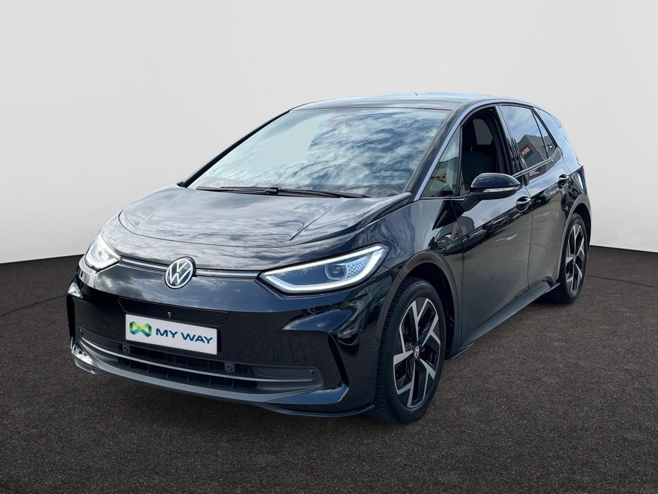 Volkswagen ID.3 58KWHðŸ”‹*204PKâš¡*360Â°CAM.*CARPLAY*GPS*LED, Geheel digitaal combi-instrument, ID.3, Zwart, Elektrisch
