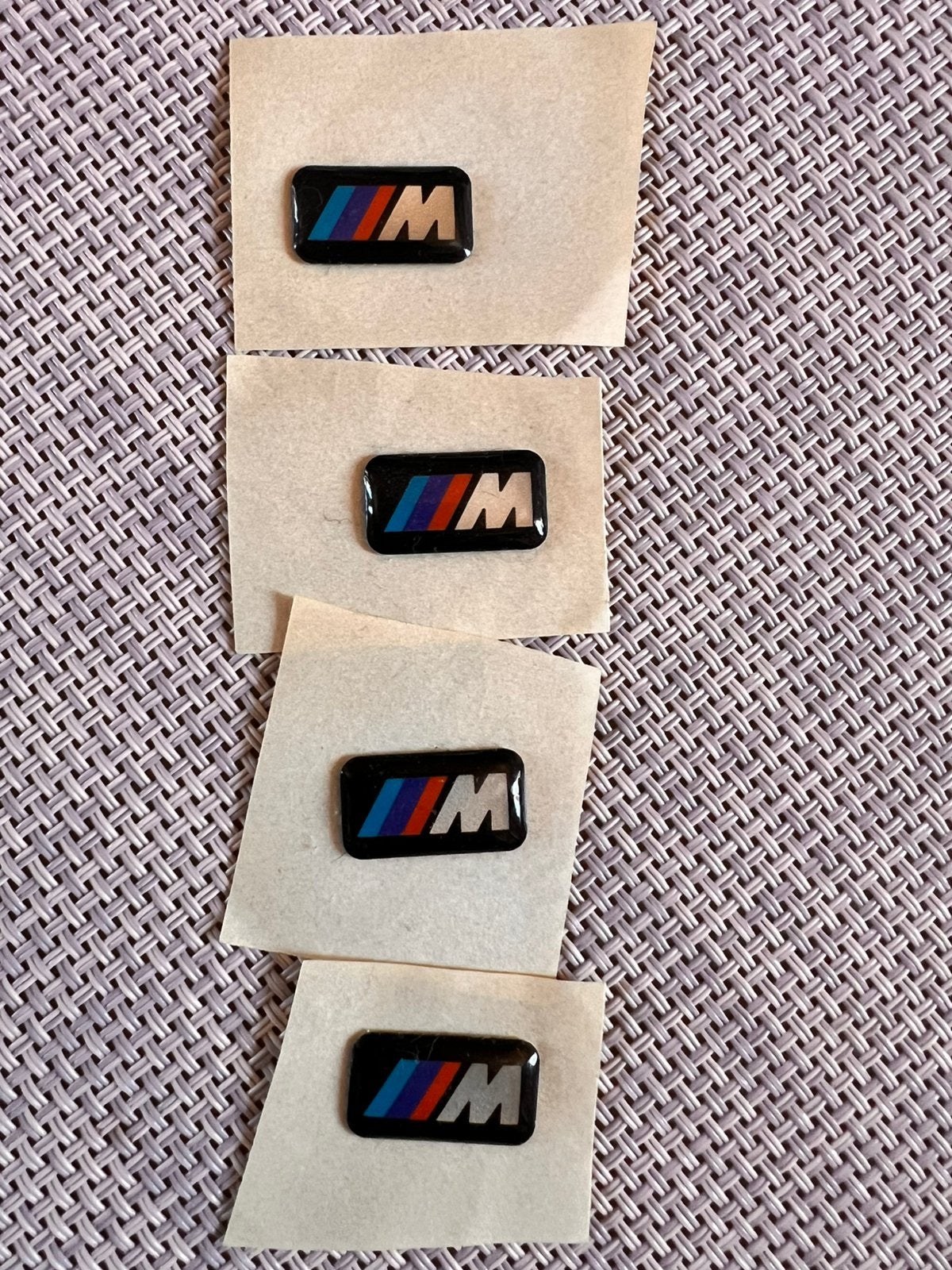 BMW M VELG LOGO (4x), Autos : Divers, Autocollants de voiture, Enlèvement