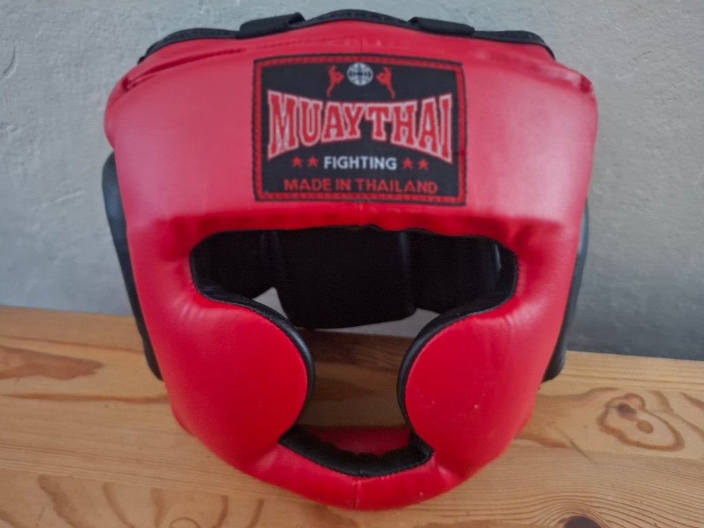 Muay Thai-hoofdbeschermer, Sports & Fitness, Sports de combat & Self-défense, Taille S, Enlèvement, Neuf, Autres