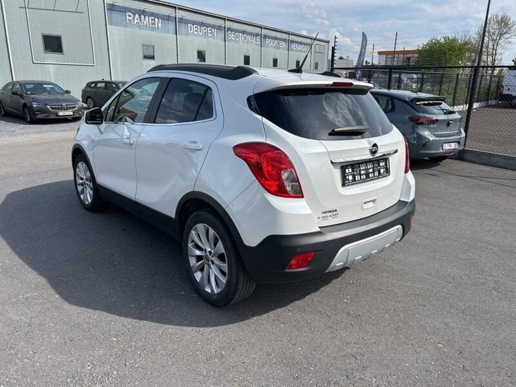 Opel Mokka 1.6 115pk, Cosmo, Navigatie, Airco, Lederen inte, Auto's, Euro 5, 158 g/km, Wit, https://public.car-pass.be/vhr/6cb24450-97b4-4825-b132-42bffa815a69