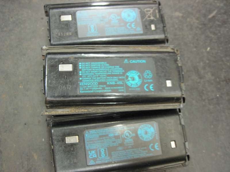 kenwood batterijen voor portofoons, Télécoms, Enlèvement, Utilisé, Talkie-walkie ou Walkie-talkie