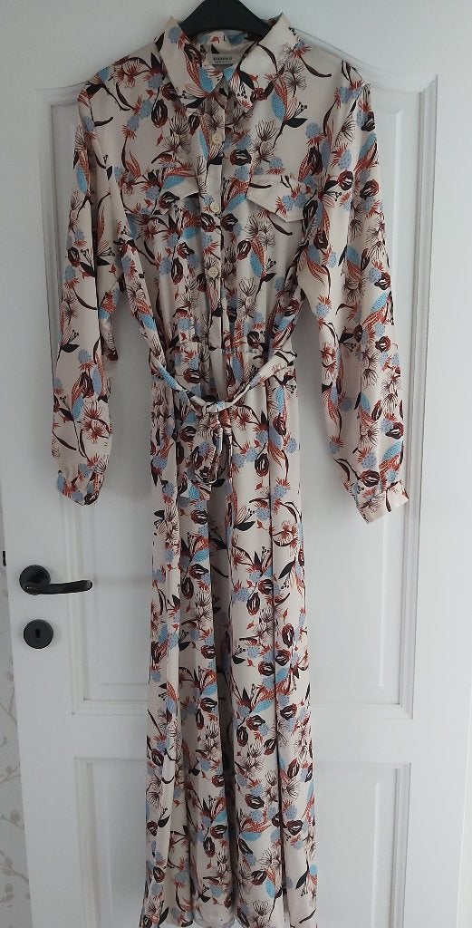 Lange jurk Studio It maat M, Kleding | Dames, Jurken, Studio it, Ophalen of Verzenden, Zo goed als nieuw, Maat 38/40 (M)