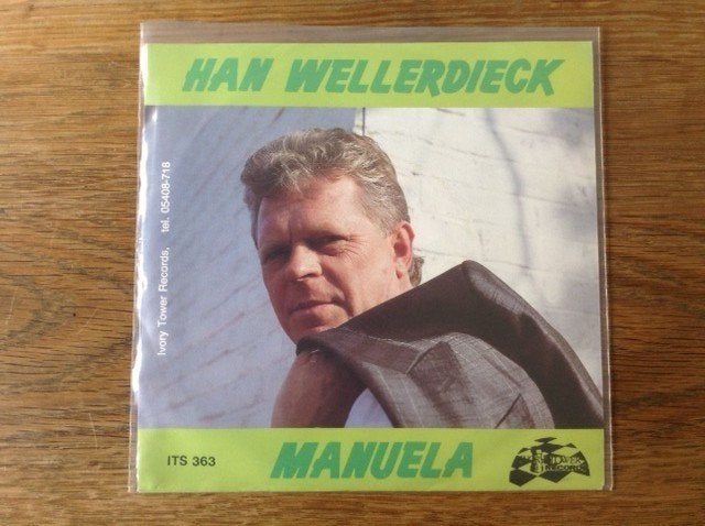 single han wellerdieck, CD & DVD, Vinyles Singles, En néerlandais, Enlèvement ou Envoi, Housse de protection extérieure, 7 inch