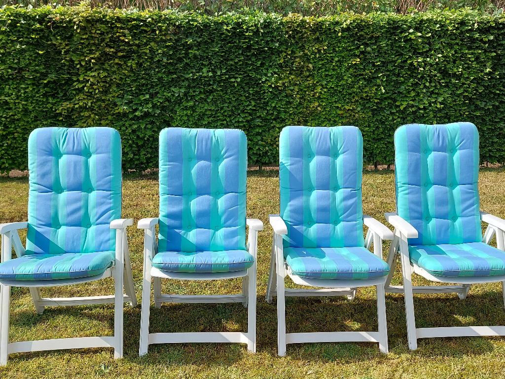 Kwaliteitsvolle tuinkussens (zonder zetels) – 4 stuks, Tuin en Terras, Ophalen, Nieuw