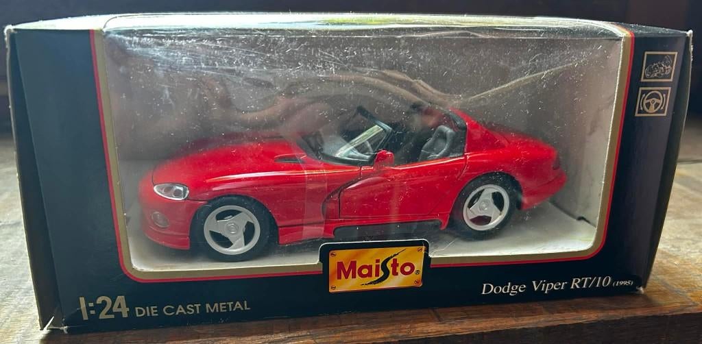NIEUW Maisto Dodge Viper, Verzenden, Nieuw, Auto, Burago
