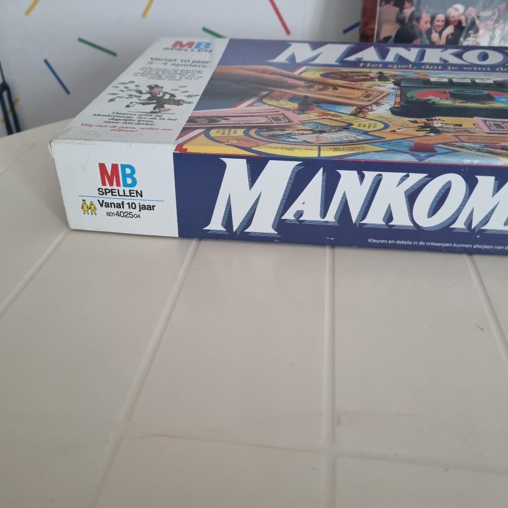 gezelschapsspel, Hobby en Vrije tijd, Drie of vier spelers, Ophalen, Zo goed als nieuw, MB spelen