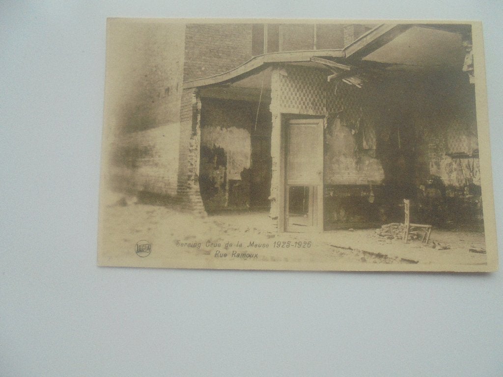 seraing crue -rue ramoux, Collections, Cartes postales | Belgique, Envoi, 1920 à 1940, Non affranchie, Liège