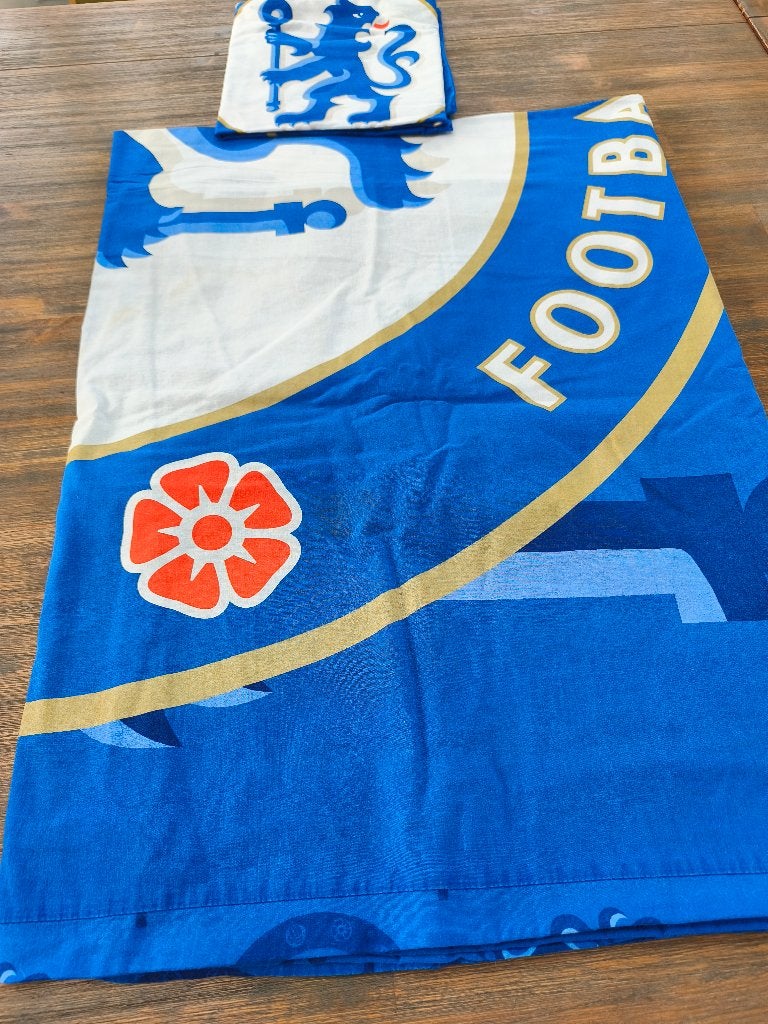 Housse de couette, Maison & Meubles, Enlèvement ou Envoi, Housse de couette, Coton, Bleu