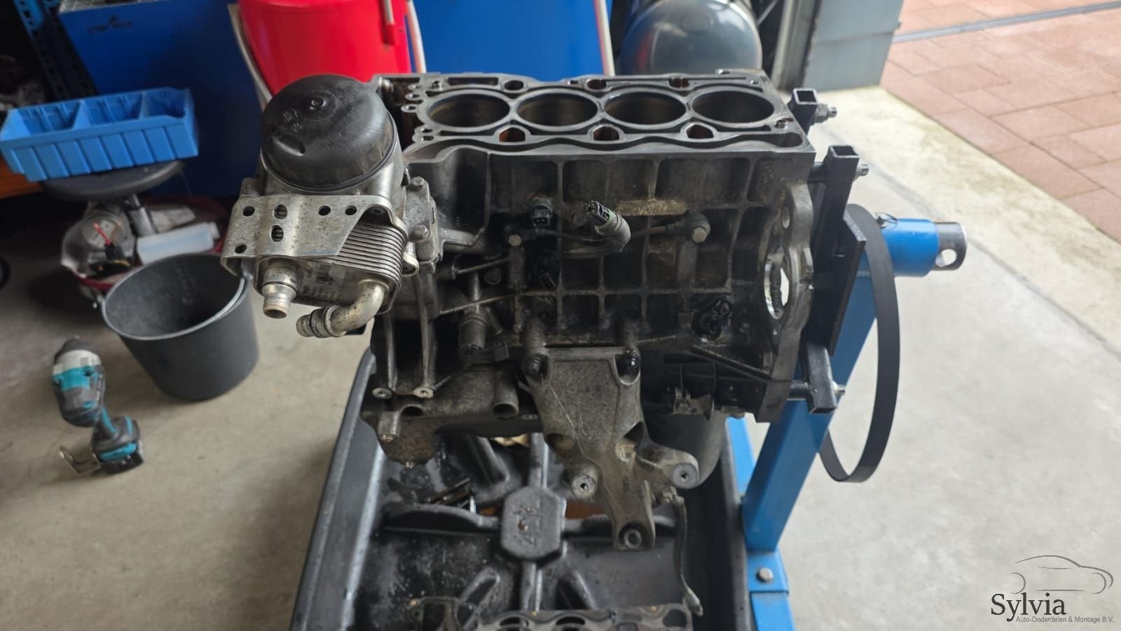 Compleet Onderblok met Krukas en Oliepomp N43 BMW 1 / 3 seri, Auto-onderdelen, Motor en Toebehoren, BMW, Gebruikt, Ophalen of Verzenden