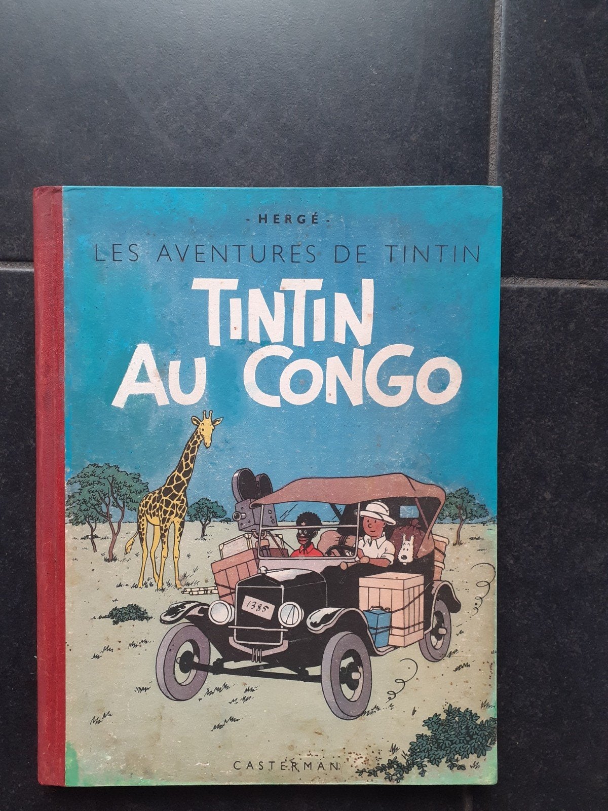 TINTIN AU CONGO, Livres