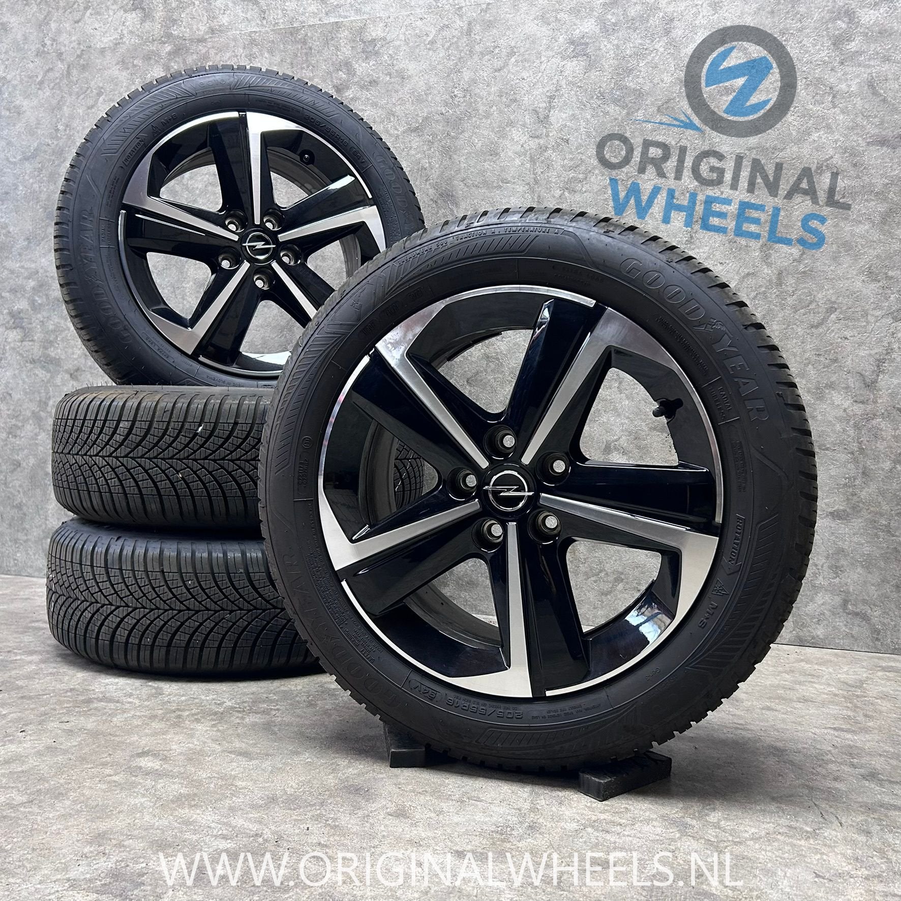 16 inch originele velgen + all season banden Opel Astra L, Auto-onderdelen, Gebruikt, -, Banden en Velgen, -