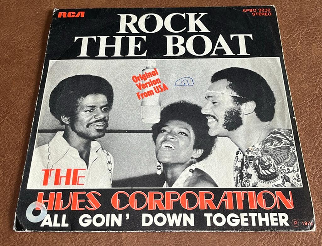 The Hues Corporation ‎– Rock The Boat - 7” vinyl single - BE, Enlèvement ou Envoi, Utilisé, Single