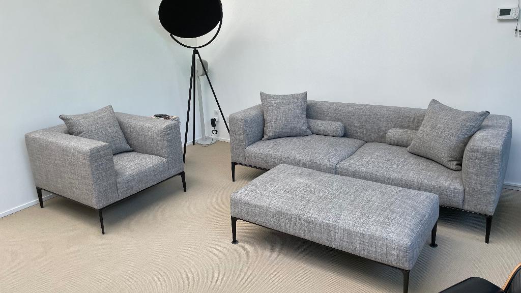 Salon, Huis en Inrichting, Zetels | Zetels, Ophalen, 250 tot 300 cm, Driepersoons, 75 tot 100 cm