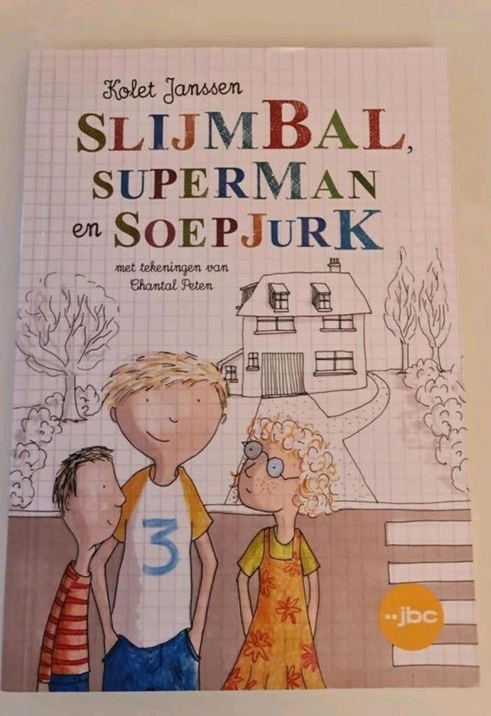 Boek : Slijmbal, superman en soepjurk / Kolet Janssen, Boeken, Ophalen of Verzenden