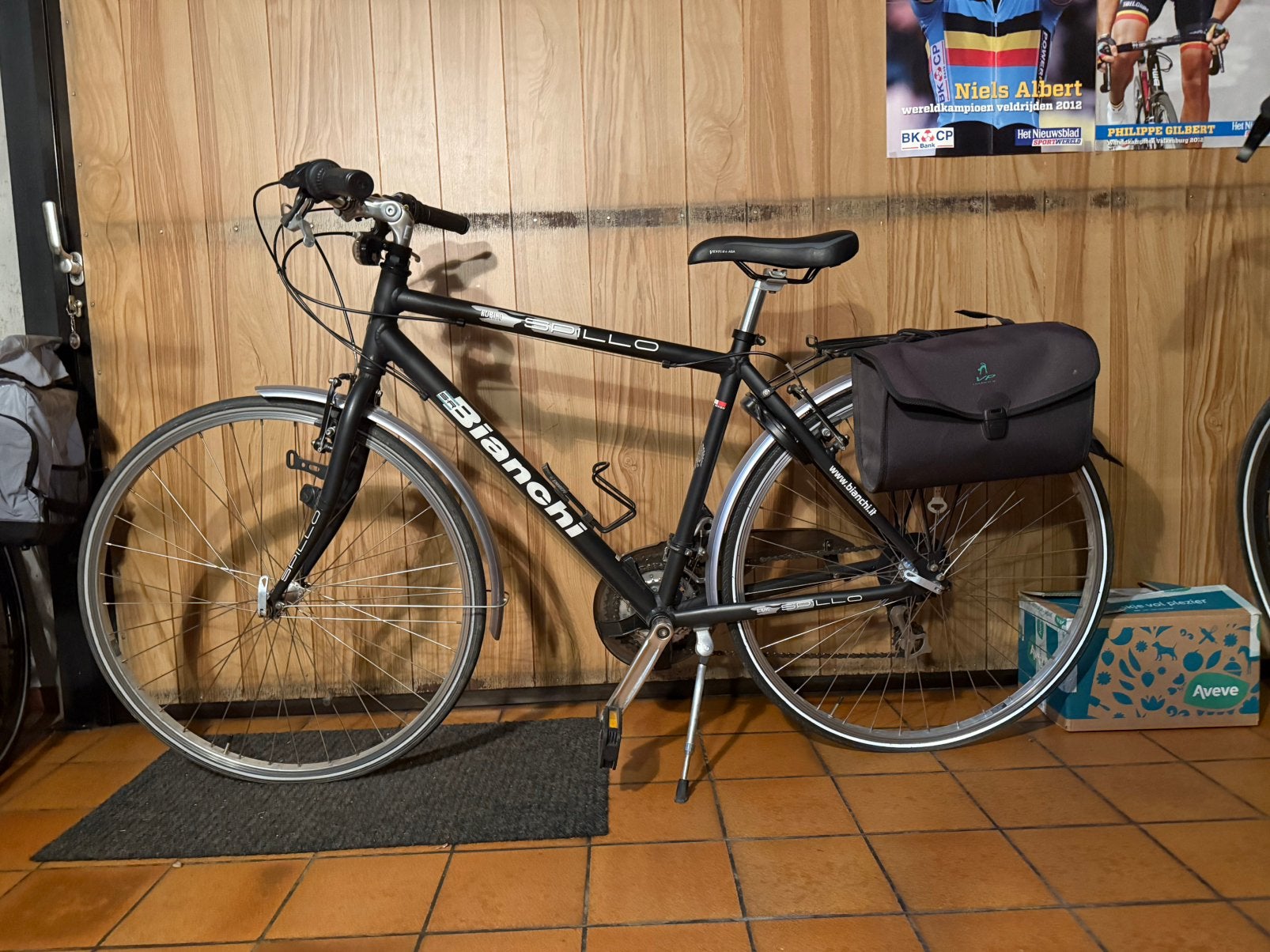 Bianchi stadsfiets, Fietsen en Brommers, Ophalen, Gebruikt
