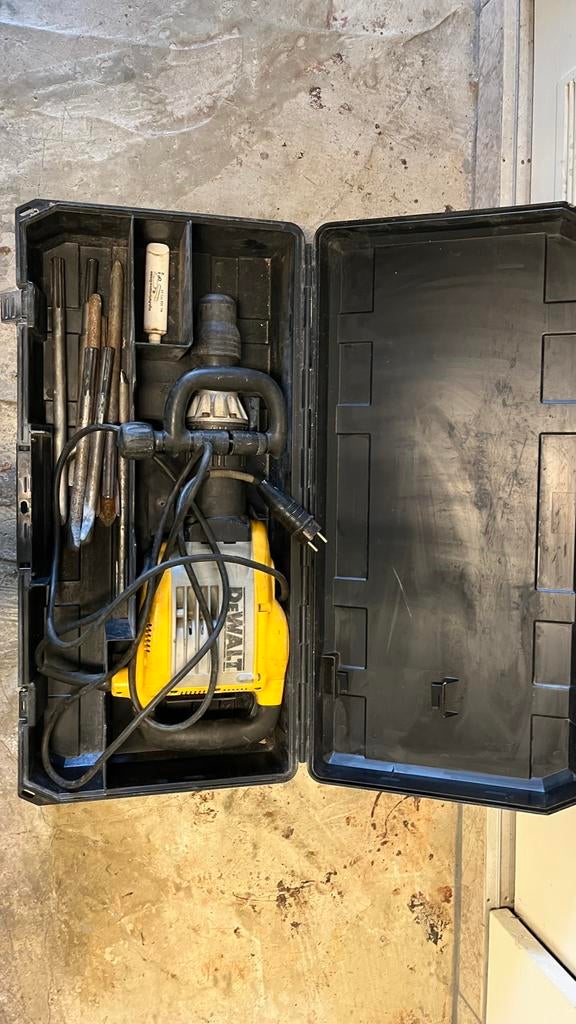 DeWalt D25951K SDS-Max breekhamer, Doe-het-zelf en Bouw, Gereedschap | Boormachines, Zo goed als nieuw, Boor- en/of Breekhamer
