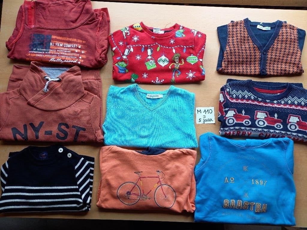 Nieuwstaat pakket jongenskledij maat 110, Kinderen en Baby's, Ophalen of Verzenden, Zo goed als nieuw, Maat 110