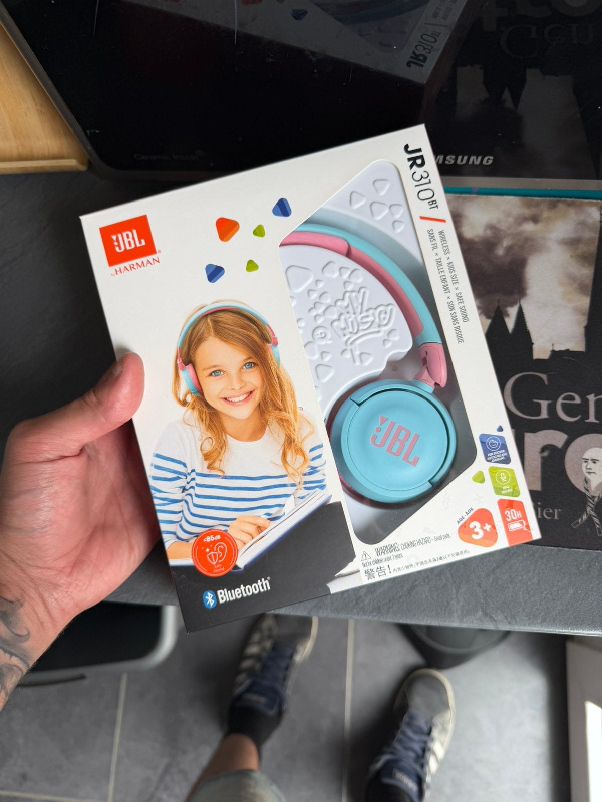 kinder jbl, Audio, Tv en Foto, Hoofdtelefoons, Ophalen, Zo goed als nieuw, JBL