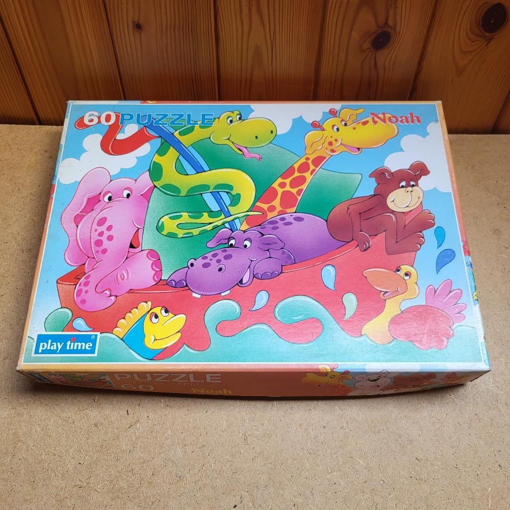 Puzzel Ark van Noach - 60 stukjes, Ophalen of Verzenden, Meer dan 50 stukjes, Gebruikt
