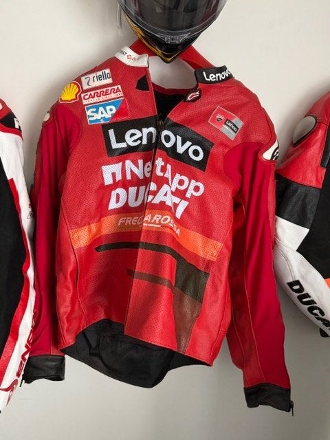 Motorjas race Ducati - replica, Motoren, Kleding | Motorkleding, Ophalen, Nieuw zonder kaartje, Heren, Jas | leer