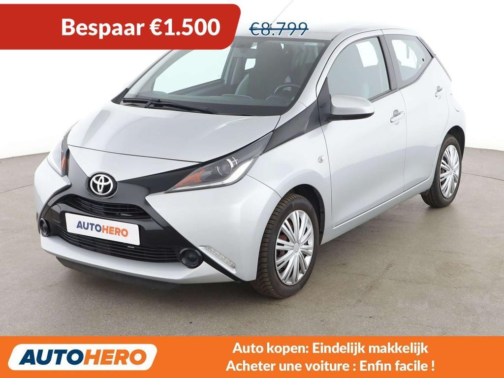 Toyota Aygo 1.0 X-Play (bj 2017), Auto's, Toyota, Voorwielaandrijving, 4 zetels, Stof, Gebruikt