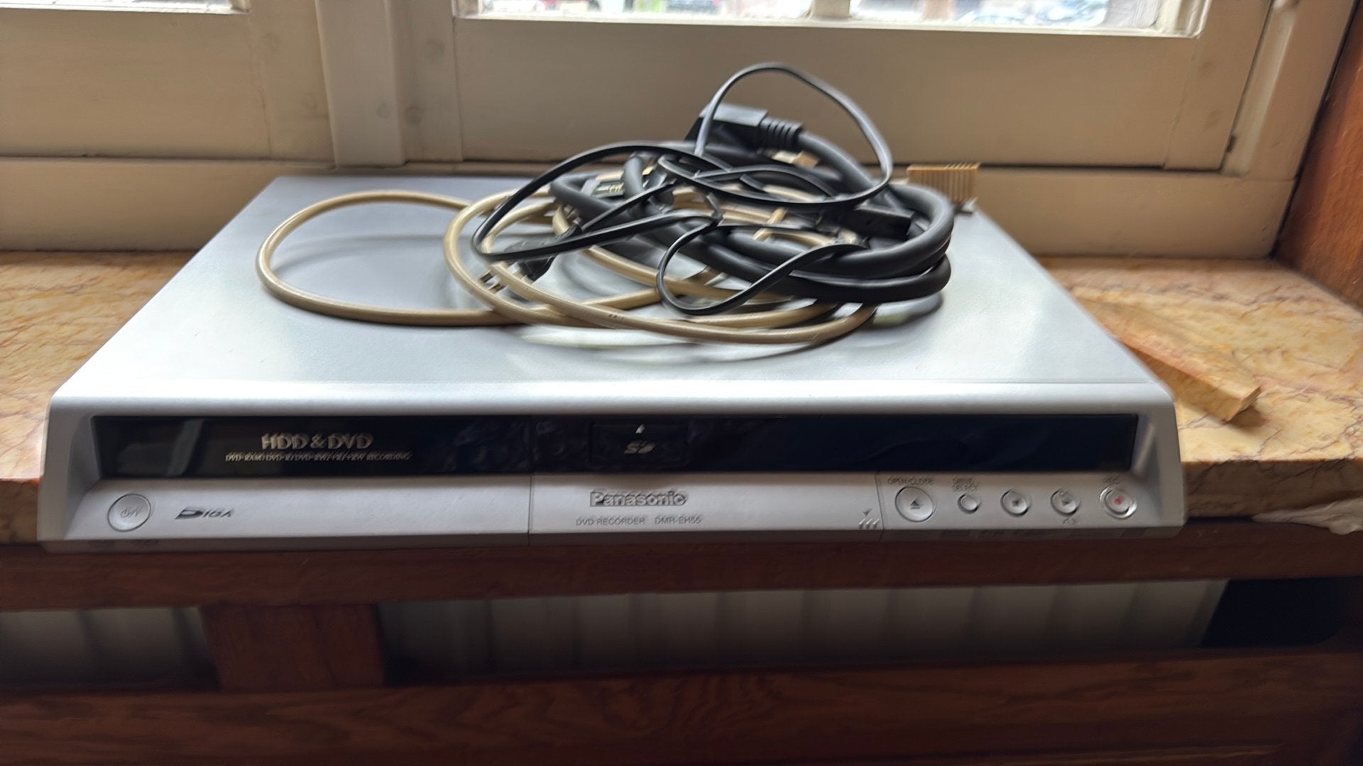 Lecteur Dvd recorder Panasonic Dmr-EH55, Enlèvement, Comme neuf, Lecteur DVD, Panasonic