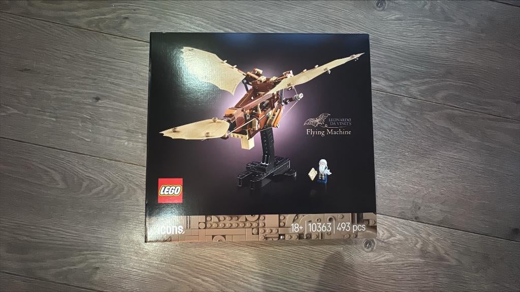 Lego Icons 10363 De vliegmachine van Leonardo da Vinci NIEUW, Lego, Nieuw, Ophalen of Verzenden, Icons