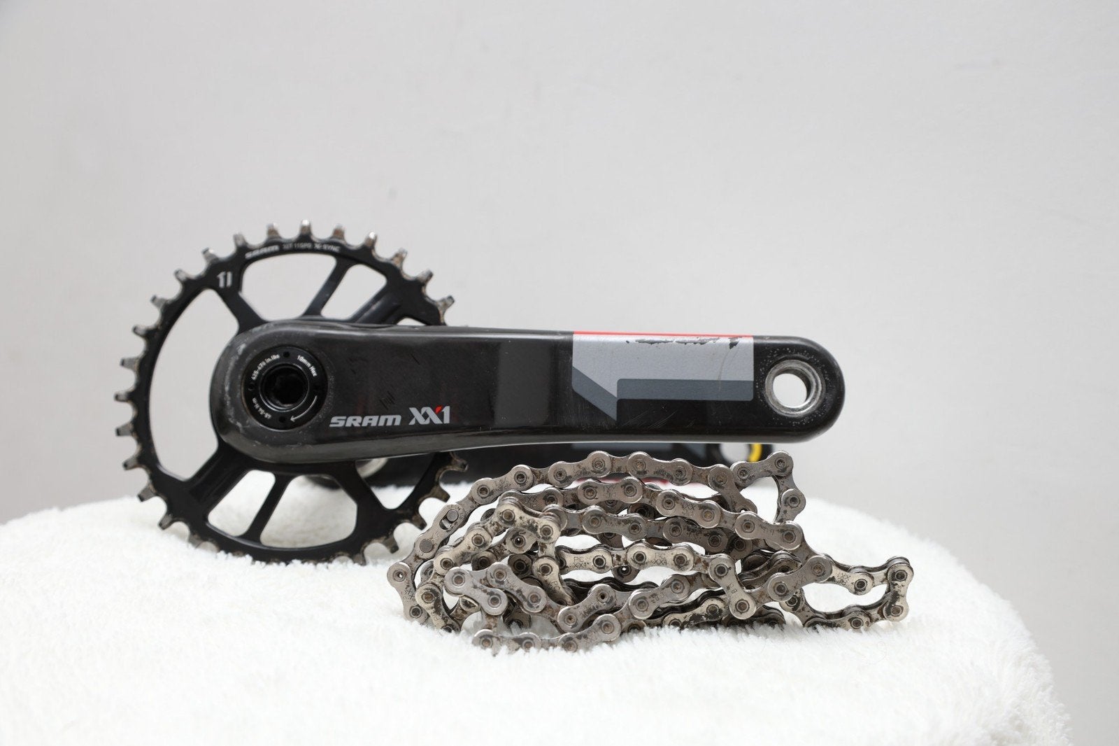 Pédalier VTT Sram XX1 11 vitesses carbone, Enlèvement ou Envoi, Carbone