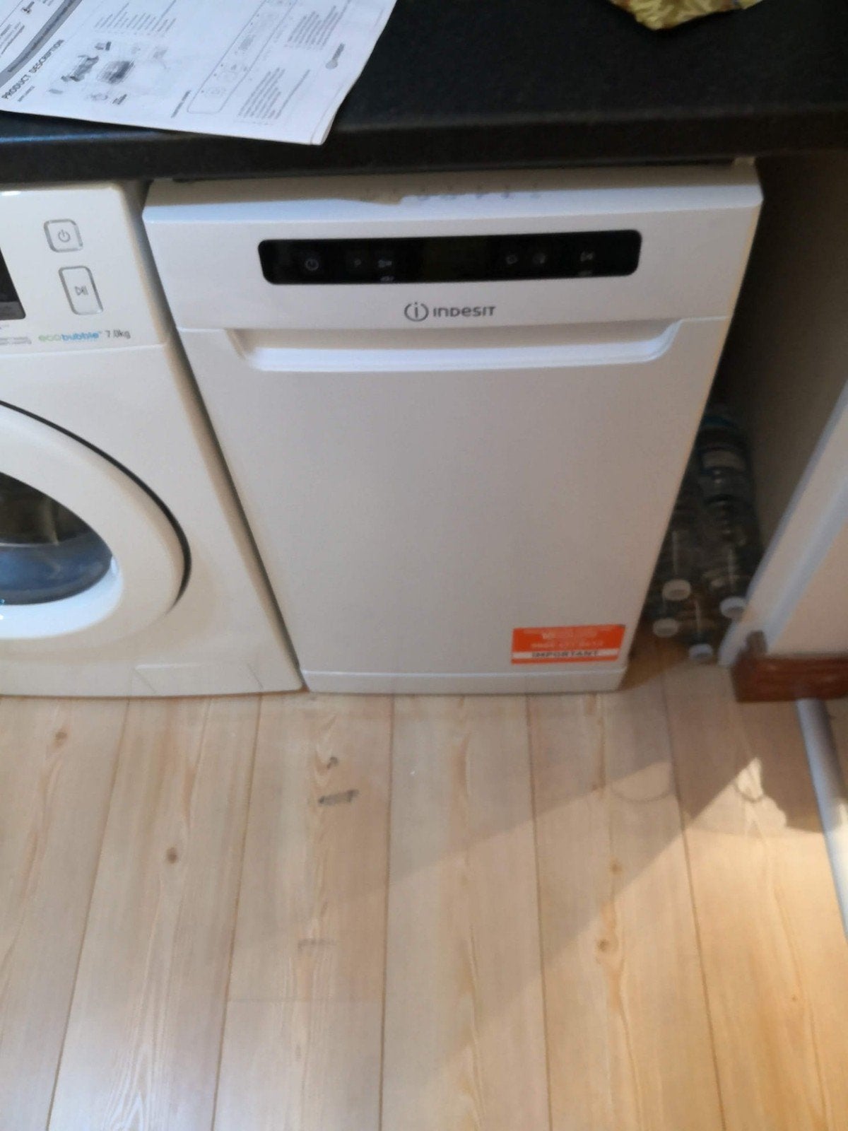 Petit lave-vaisselle Indesit Slimline 45cm 10 couverts, Electroménager, 85 à 90 cm, Enlèvement, Utilisé, 45 à 60 cm