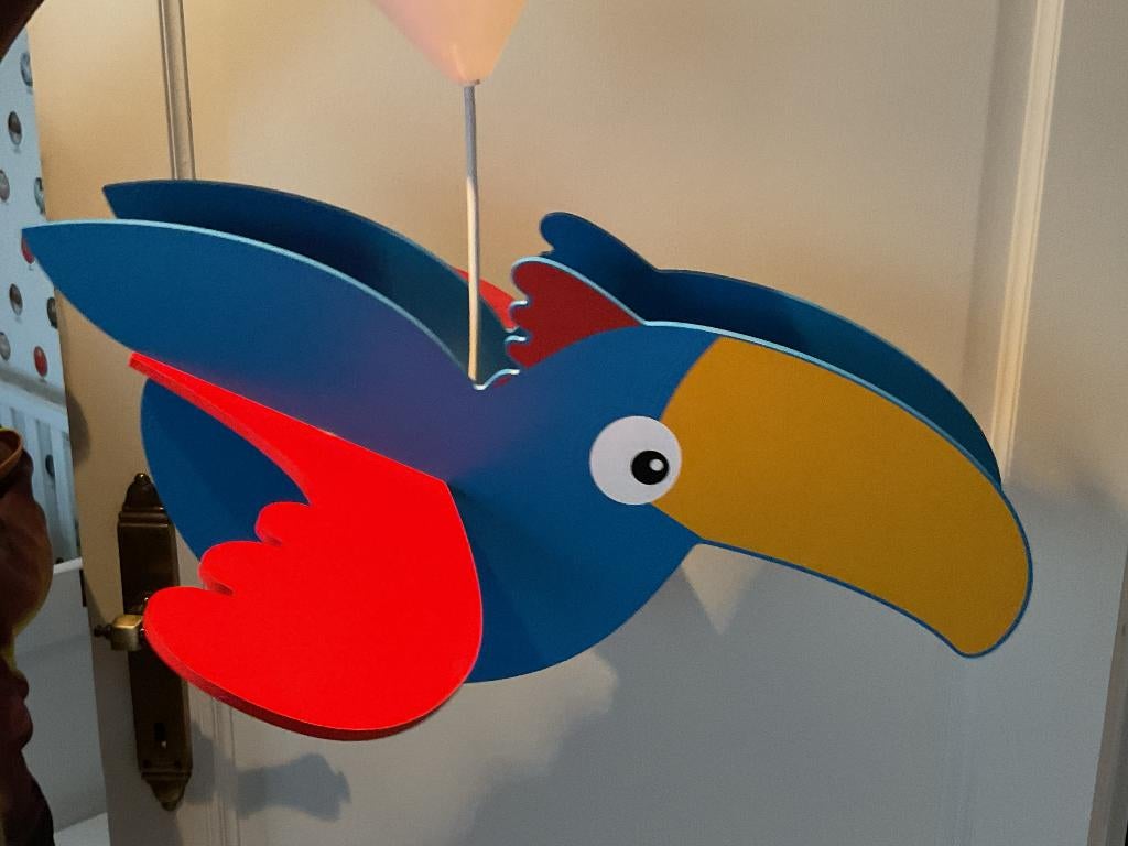 kinderlamp vogel, Ophalen of Verzenden, Gebruikt, Lamp