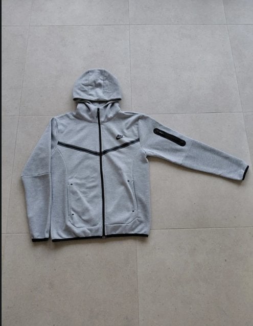 Nike Tech Fleece Vest Grijs/Zwart, Nike, Nieuw, Grijs, Verzenden