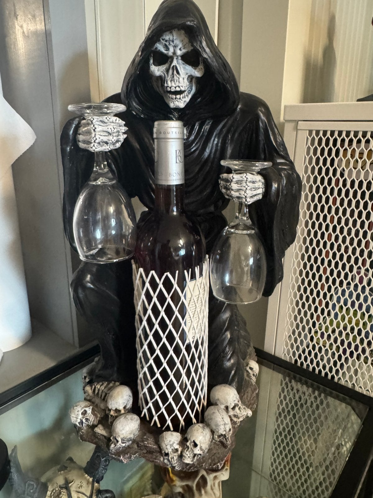 Staande skull, Huis en Inrichting, Ophalen, Zo goed als nieuw