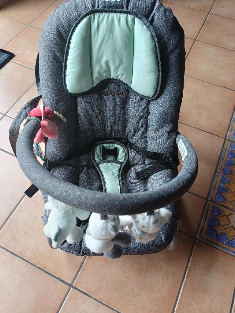 Relax Bébé avec Arche - Gris clair, Ophalen, Zo goed als nieuw, Overige merken, Verstelbaar