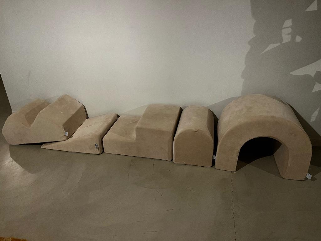 Mouche foam speelset blokken Mimii, Ophalen, Gebruikt